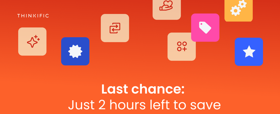 Last chance: Just 2 hours left to save